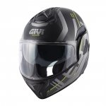 GIVI KASK X.30 PULSAR SZCZĘKOWY Z BLĘDĄ CZARNY/GR 