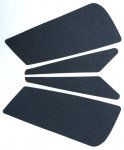 Tankpad Antypoślizgowy 4 Części RG Racing Ducati 848/1098 Streetfighter (09-14) Black 