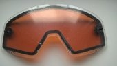 SZYBA DO GOGLI FOX MAIN ENDURO ORANGE DUAL PENE 