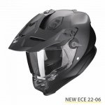 SCORPION KASK OFF-ROAD ADF-9000 AIR MAT PEARL BLAC 