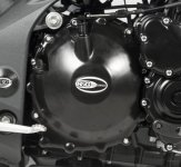 Osłona Silnika RG Racing Triumph Speed Triple 08-11, Prawa Strona Osłona Sprzęgła Black 