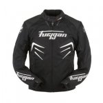 FURYGAN KURTKA MOTOCYKLOWA TEKSTYLNA SKULL BLK-WHT 