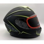 LAZER Kask Motocyklowy VERTIGO EVO Race Czarny Żół 