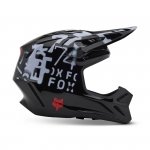 FOX KASK OFF-ROAD V3 SEVENTY4 BLACK 