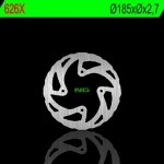 NG626X TARCZA HAMULCOWA BETA 125/200/250/270/300 TRIAL (185X-X3) WAVE 