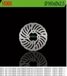 NG1530X TARCZA HAMULCOWA BETA EVO 125/200/250/290/300 09-16 (160MM) 