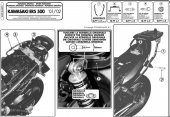 Kappa K4400 Stelaż centralny Kawasaki Er 5 (01-06) 