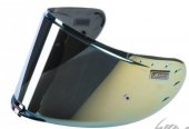 LS2 SZYBA KASKU FF327 LUSTRZANKA ZŁOTA 