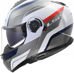 LS2 KASK SYSTEMOWY FF908 STROBE II MONZA WH. BL RE 