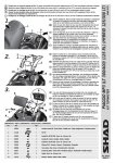 SHAD V0MP10ST STELAŻ KUFRA TYŁ DO PIAGGIO MP3 125 - 07/16 