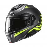 HJC KASK SYSTEMOWY I91 TRICUS BLACK/YELLOW 