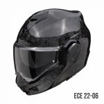SCORPION KASK SZCZĘKOWY EXO-TECH ONYX SOLID BLACK 