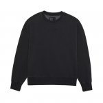 FOX BLUZA WORDMARK OVERSIZED FLEECE CREW BLACK 