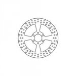 TRW LUCAS MST231 TARCZA HAMULCOWA PRZÓD SUZUKI INT 