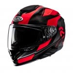 HJC KASK INTEGRALNY RPHA71 HAMIL CARBON BLACK/RED 
