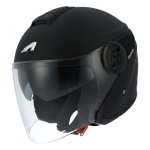 ASTONE DJ10-2 MONO COLOR MATT BLACK Kask otwarty 