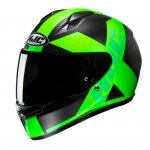 HJC KASK INTEGRALNY C10 TEZ FLUO GREEN/BLACK 