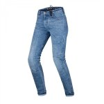 SHIMA JEANSY MOTOCYKLOWE DEVON LADY BLUE LONG 