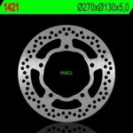 NG1421 TARCZA HAMULCOWA KAWASAKI VN 900 CUSTOM '06-'09 (270X130X5) (5X10,5MM) 