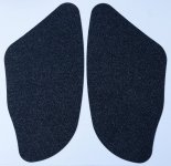 Tankpad Antypoślizgowy 2 Części RG Racing Honda Cb900 Hornet 02-07 Black 