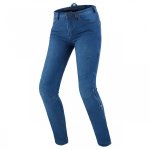 SHIMA JEANSY MOTOCYKLOWE METRO LADY PNT BLUE 