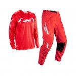Strój offroadowy bluza i spodnie Leatt Ride Kit Moto 3.5 Red 