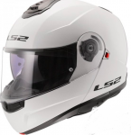 LS2 KASK SZCZĘKOWY FF908 STROBE II SOLID WHITE-06 