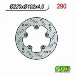 NG290 TARCZA HAMULCOWA APRILIA RS 50 (99-04) (220x102x4) 