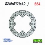 NG TARCZA HAMULCA TYŁ HONDA CR/CRF NG654 