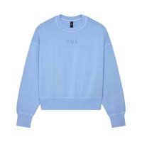 FOX BLUZA LADY WORDMARK OVERSIZED FLEECE CRE BLUE