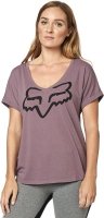 FOX T-SHIRT LADY RESPONDED PURPLE FOX T-SHIRT LADY RESPONDED PURPLE