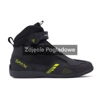 Buty motocyklowe Rebelhorn Spark 3 Black Fluo Yellow Buty motocyklowe Rebelhorn Spark 3 Black Fluo Yellow