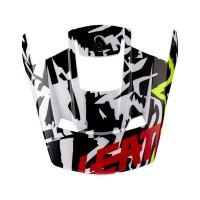 Daszek do kasku Leatt Moto 3.5 Zebra M-Xxl