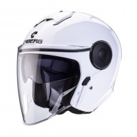 CABERG KASK JET Z BLENDĄ  SOHO KOLOR BIAŁY POŁYSK