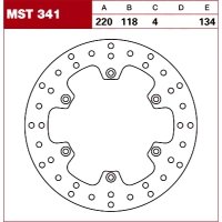 TRW Tarcza hamulcowa MST341 SUZUKI DR-Z 400 TRW Tarcza hamulcowa MST341 SUZUKI DR-Z 400