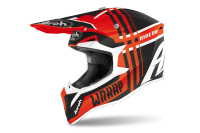 AIROH KASK OFF-ROAD WRAAP BROKEN ORANGE MATT AIROH KASK OFF-ROAD WRAAP BROKEN ORANGE MATT