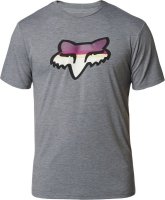 FOX T-SHIRT HEAD STRIKE TECH HEATHER GRAPHITE FOX T-SHIRT HEAD STRIKE TECH HEATHER GRAPHITE