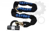 OXFORD Chain8- 8mm sq x 1.0mtr & lock zabezpieczenie antykradzieżowe