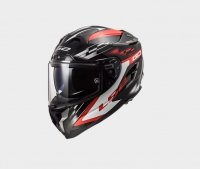 KASK LS2 FF327 CHALLENGER GP BLACK RED KASK LS2 FF327 CHALLENGER GP BLACK RED