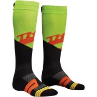 THOR SKARPETY MOTO KNIT RIVE S8 LIME/RED ORANGE =$ THOR SKARPETY MOTO KNIT RIVE S8 LIME/RED ORANGE =$