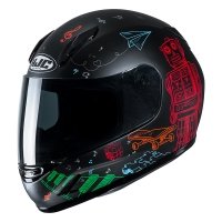 HJC KASK INTEGRALNY JUNIOR CL-Y WAZO BLACK/RED HJC KASK INTEGRALNY JUNIOR CL-Y WAZO BLACK/RED
