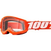 100 PROCENT GOGLE STRATA 2 YOUTH ORANGE CLEAR 100 PROCENT GOGLE STRATA 2 YOUTH ORANGE CLEAR