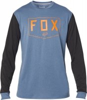 FOX KOSZULKA DŁUGI RĘKAW SHIELD TECH BLUE STEEL FOX KOSZULKA DŁUGI RĘKAW SHIELD TECH BLUE STEEL