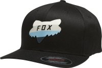 FOX CZAPKA Z DASZKIEM VOUCHER FLEXFIT BLACK FOX CZAPKA Z DASZKIEM VOUCHER FLEXFIT BLACK