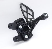 Podnóżki Regulowane RG Racing Yamaha Yzf-R6 06-11, Zestaw Black