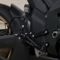 Podnóżki Regulowane RG Racing Yamaha Yzf-R1 07-08, Zestaw Black