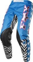 FOX SPODNIE OFF-ROAD 360 RETRO ZEBRA CYAN FOX SPODNIE OFF-ROAD 360 RETRO ZEBRA CYAN
