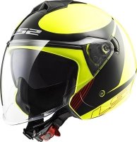 KASK LS2 OF573 TWISTER PLANE H-V YELLOW KASK LS2 OF573 TWISTER PLANE H-V YELLOW