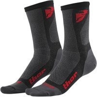 THOR SKARPETY DUAL SPORT S6 CASUAL CHARCOAL/RED =$ THOR SKARPETY DUAL SPORT S6 CASUAL CHARCOAL/RED =$