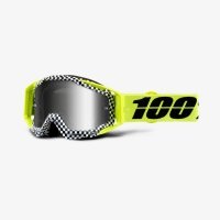 100 PROCENT GOGLE RACECRAFT ANDRE CZARNY/BIAŁY/ŻÓŁ 100 PROCENT GOGLE RACECRAFT ANDRE CZARNY/BIAŁY/ŻÓŁ